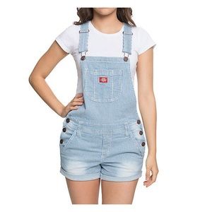 Dickies Striped Shortalls